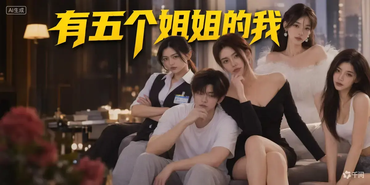 黄果AI漫剧《有五个姐姐的我》全集无雾版高清未删减-免费在线观看短剧五个风格职业姐姐完整版无广告资源下载-VS影视
