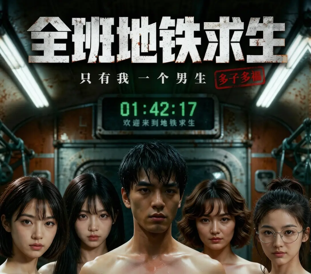 黄果AI短剧《全班地铁求生，只有我一个男生》全集超高清1080P未删减-末日生存题材神作免费在线观看